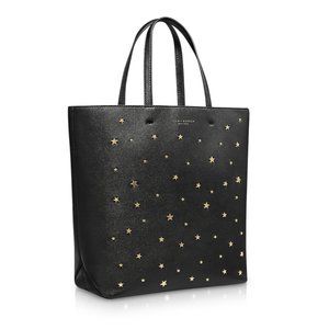NWT TORY BURCH Black Star Studs Tote Bag